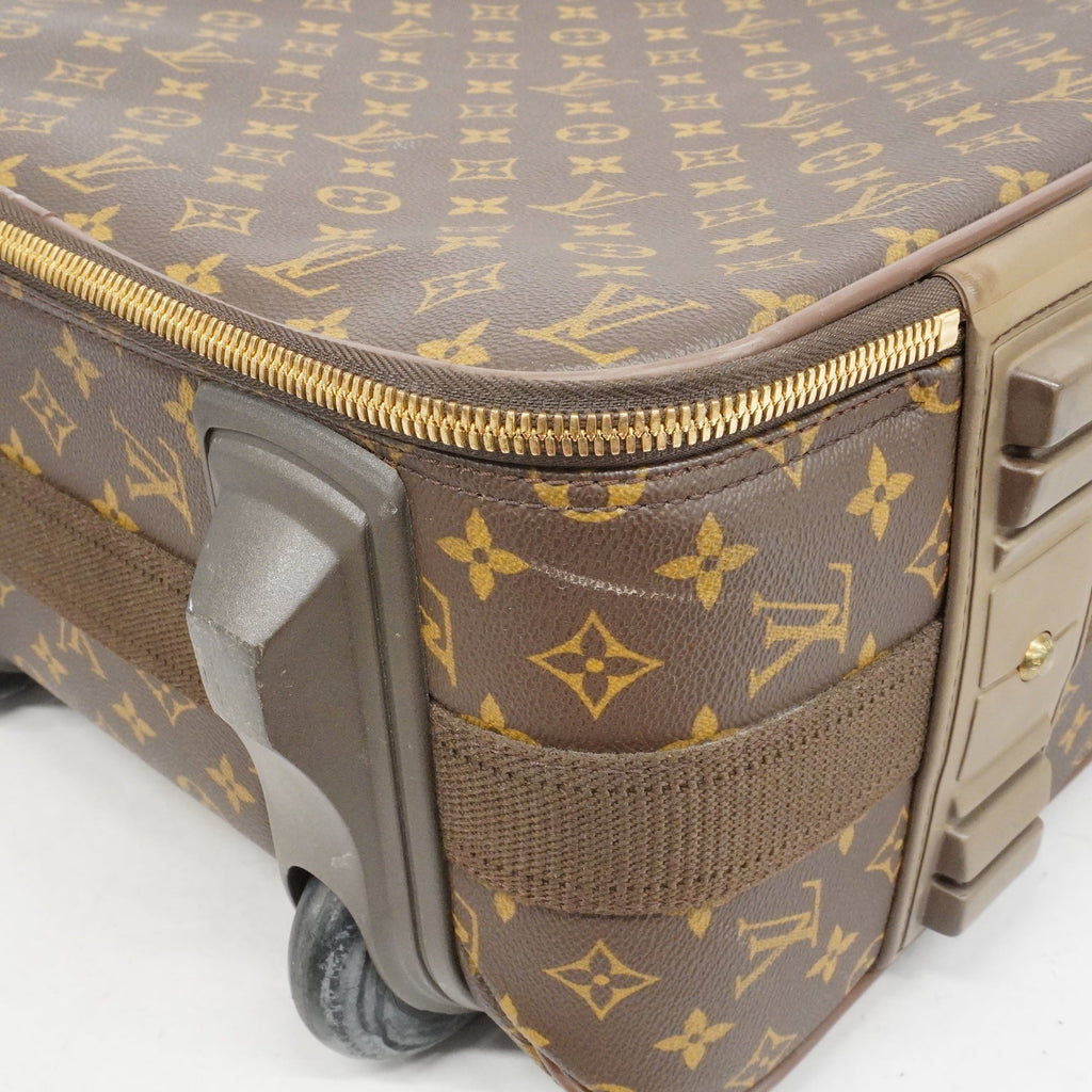 M23294 Vuitton Used Monogram Louis Case 55 Auth Pegas Carry