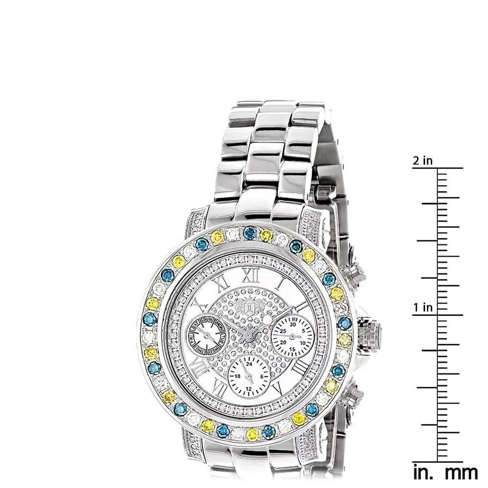 2.75ct Color Diamond Watch Watches Ladies