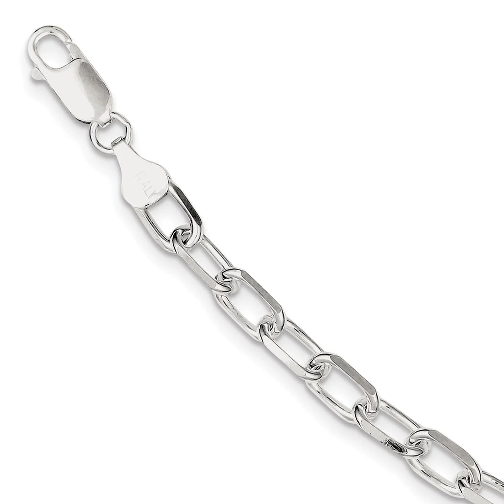 Fancy Silver Sterling 7.5inch Link Bracelet
