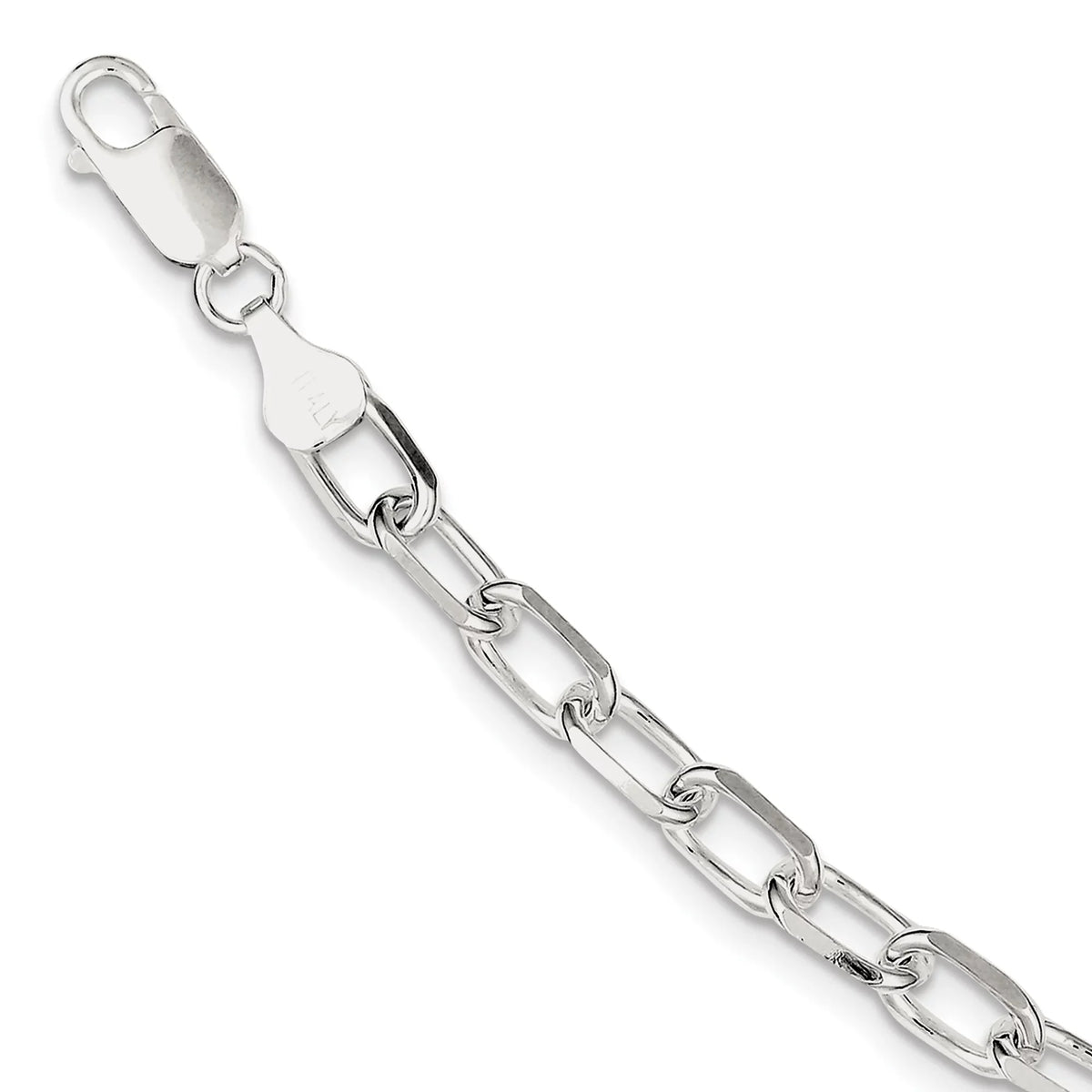 Fancy Silver Sterling 7.5inch Link Bracelet