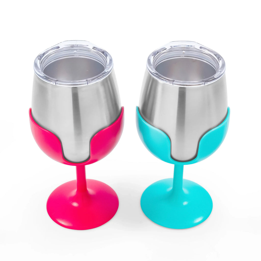 the Wine Kitchen 2-Pack Camco 8oz Life (51915) and Steel, Stainless at Teal | Pink Better Campsite | Tumblers Is Grade