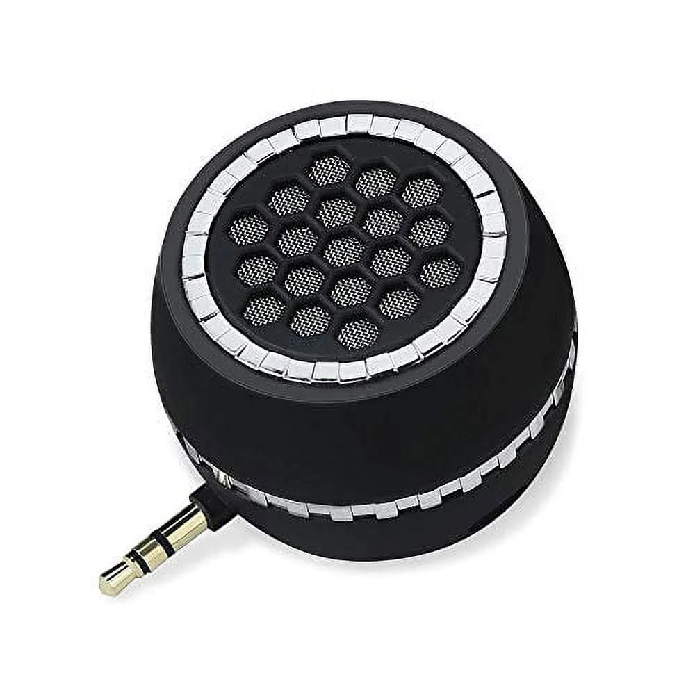 for Portable AUX Audio Interface with Mini FIYAPOO Speaker 3.5mm Phone Line-in Speaker 3W Smartphone/Tablet/Computer Speaker, Mobile