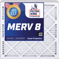 Pleated MADE Size: 3.75" HVAC 8 Filter King Air x USA Furnace IN 19.5 | | MERV | 5-PACK 20x20x4 Filter Actual | 19.5 A/C x Filters