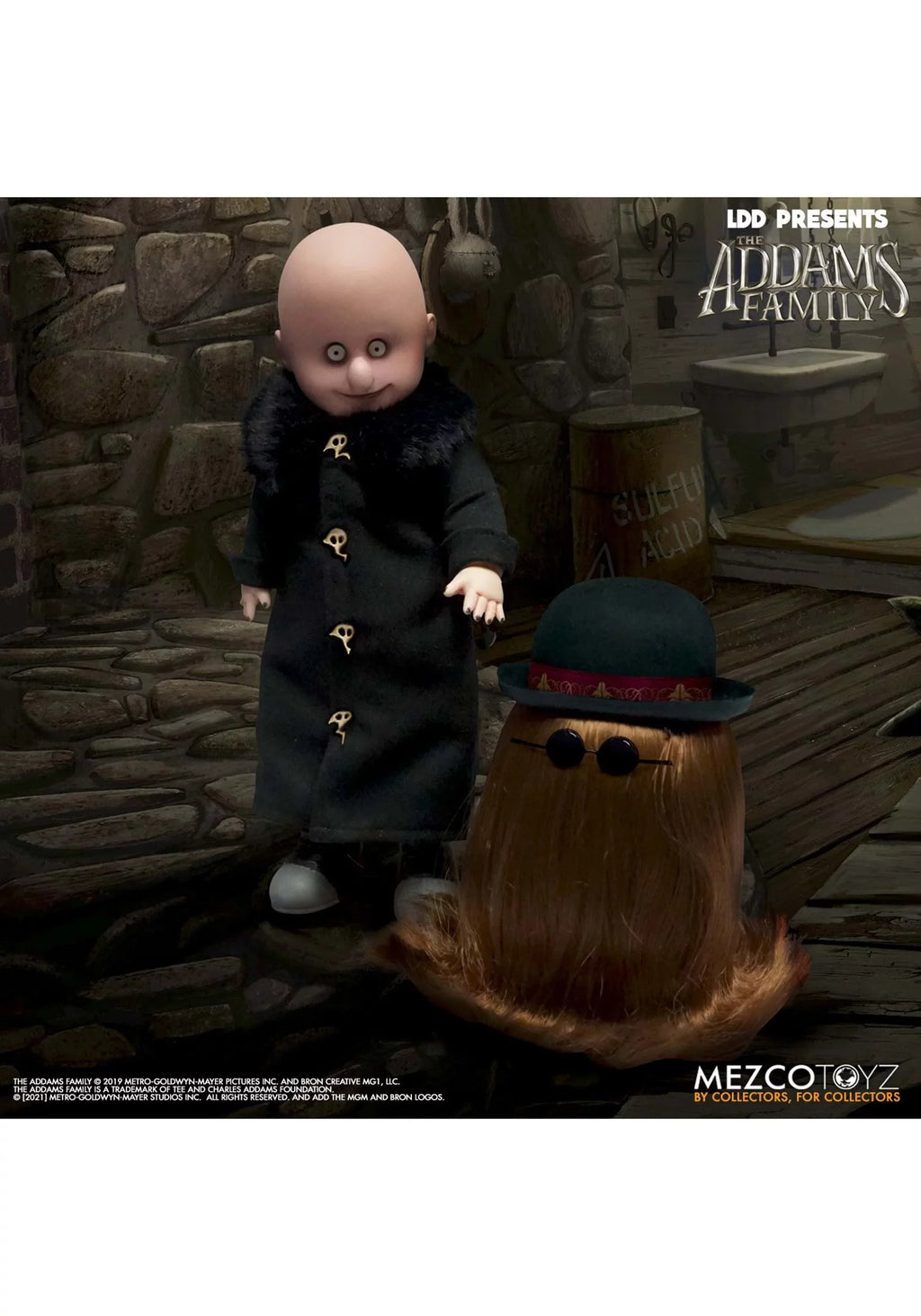Fester Addams Living Family Dolls The Dead It and