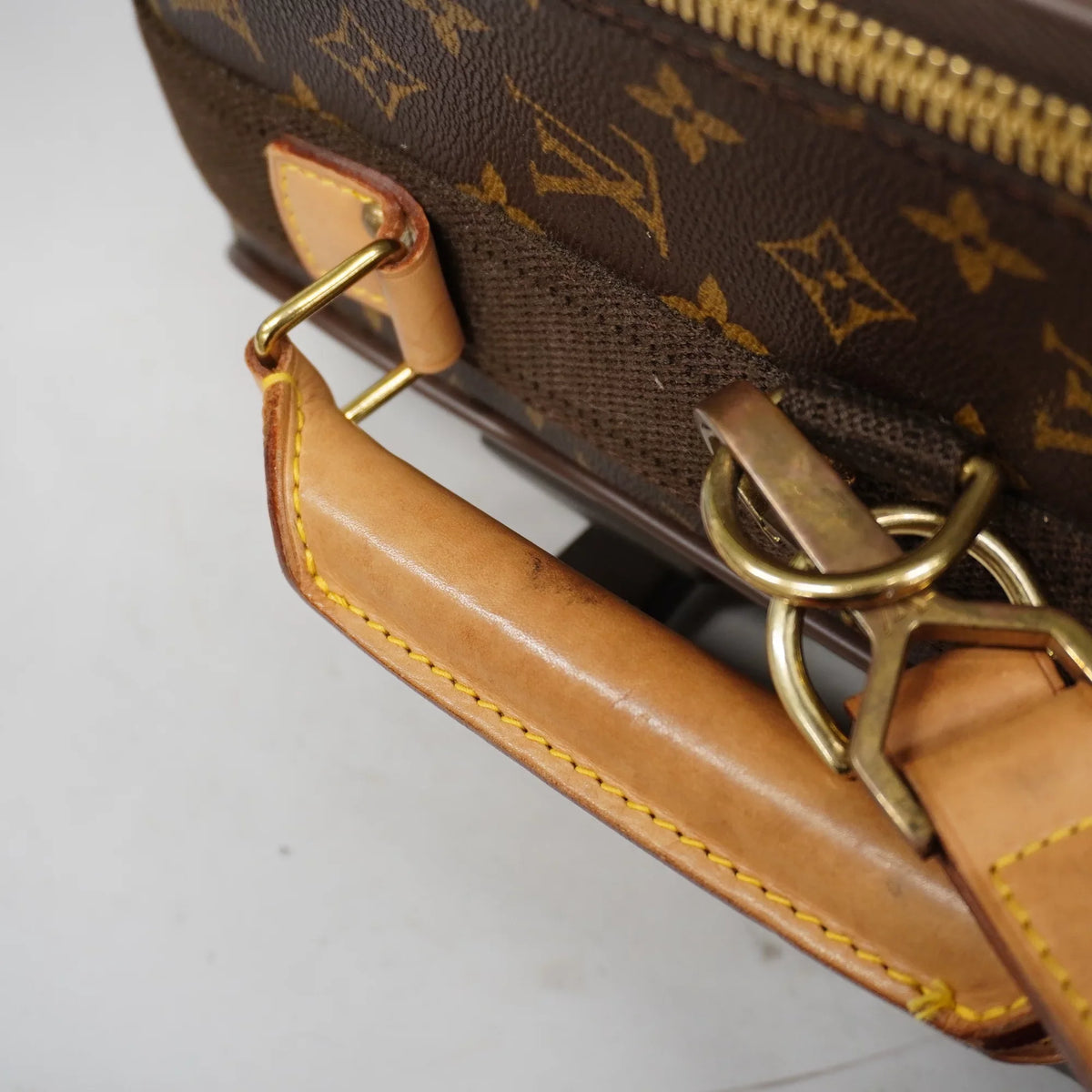 M23294 Vuitton Used Monogram Louis Case 55 Auth Pegas Carry