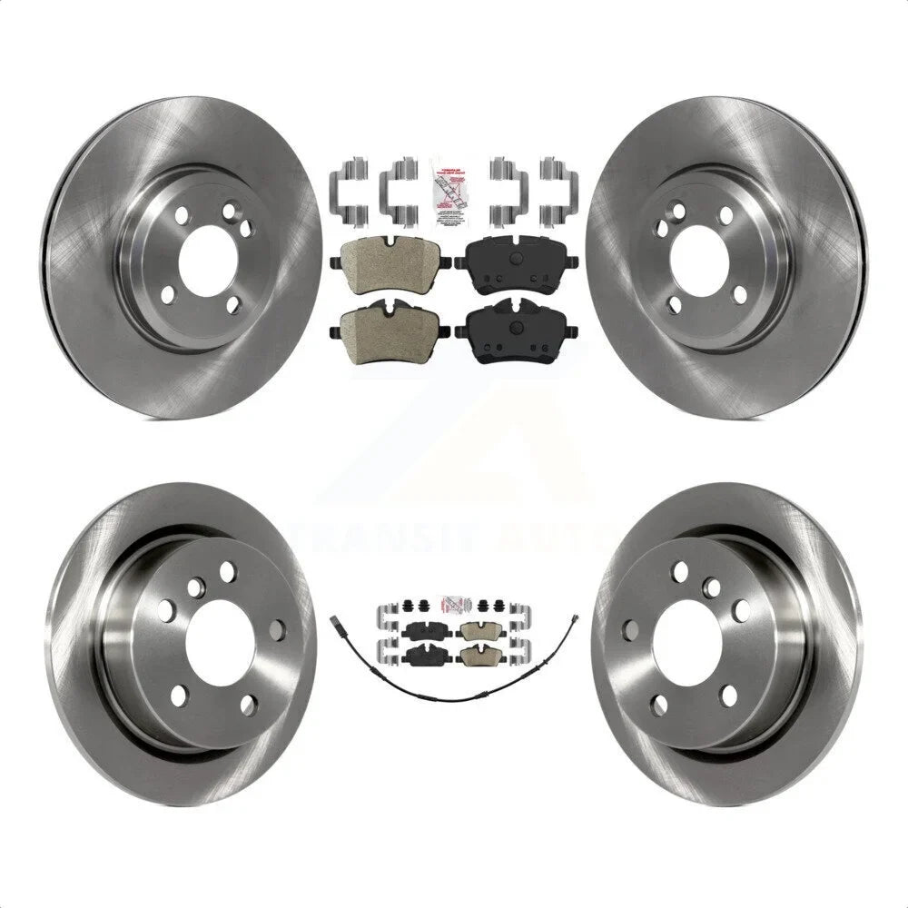 Rotors And Cooper Ceramic 294mm Front 2015 Mini For Diameter Rear With 2.0L Pads Semi-Metallic Auto Transit Disc 1.5L K8A-106213 Brake - Kit Rotor