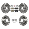Rotors And Cooper Ceramic 294mm Front 2015 Mini For Diameter Rear With 2.0L Pads Semi-Metallic Auto Transit Disc 1.5L K8A-106213 Brake - Kit Rotor