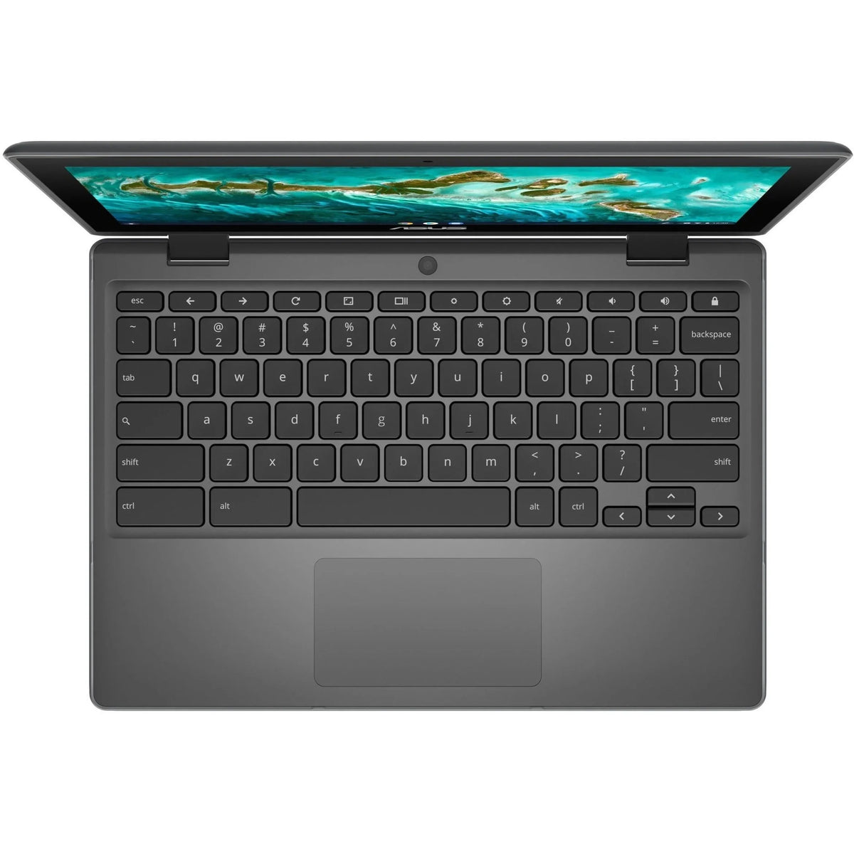 Celeron Chromebook SSD, 64GB Touchscreen, Asus Intel N5100, ChromeOS, Flip CR1100FKA-YZ184T 11.6"