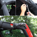 Premium Protection - Leather Protector Sunshade for Ultimate Sun Jeep JKU NEW JK Wrangler 07-18