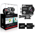 with Waterproof Sports 20MP Wi-Fi Camera (Black) AKASO 4 4K Full HD Action Brave