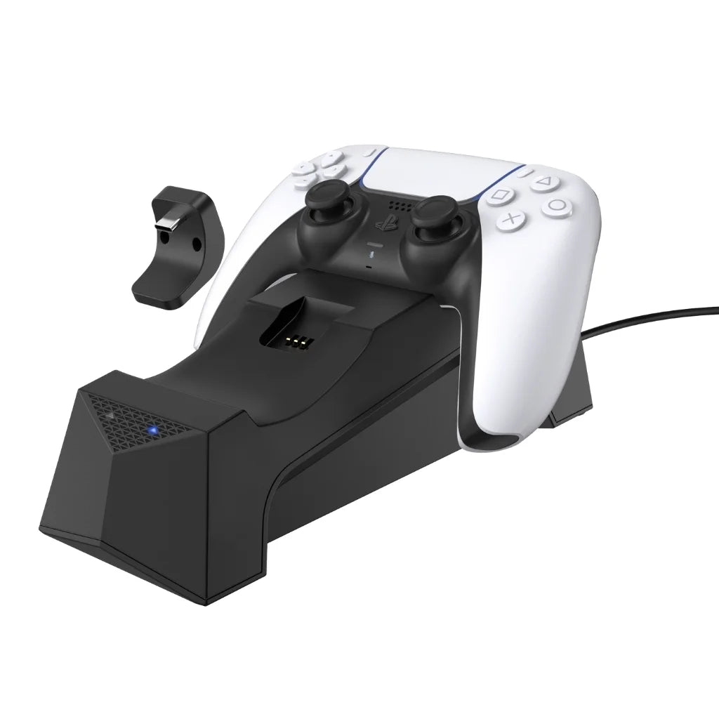 HD 1080p Playstation Extra Console Sony Dual Bundle Dock Camera Surge Charge Disc with 5 Controller, Controller Version and Black
