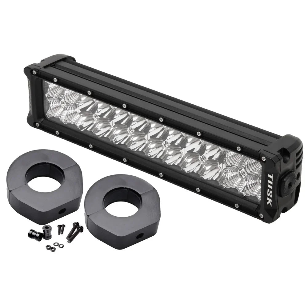 12" Rocks Kit Edition Light Tusk Straight 2018-2022 and Bar 1000 LED POLARIS RZR V2 Trails For XP