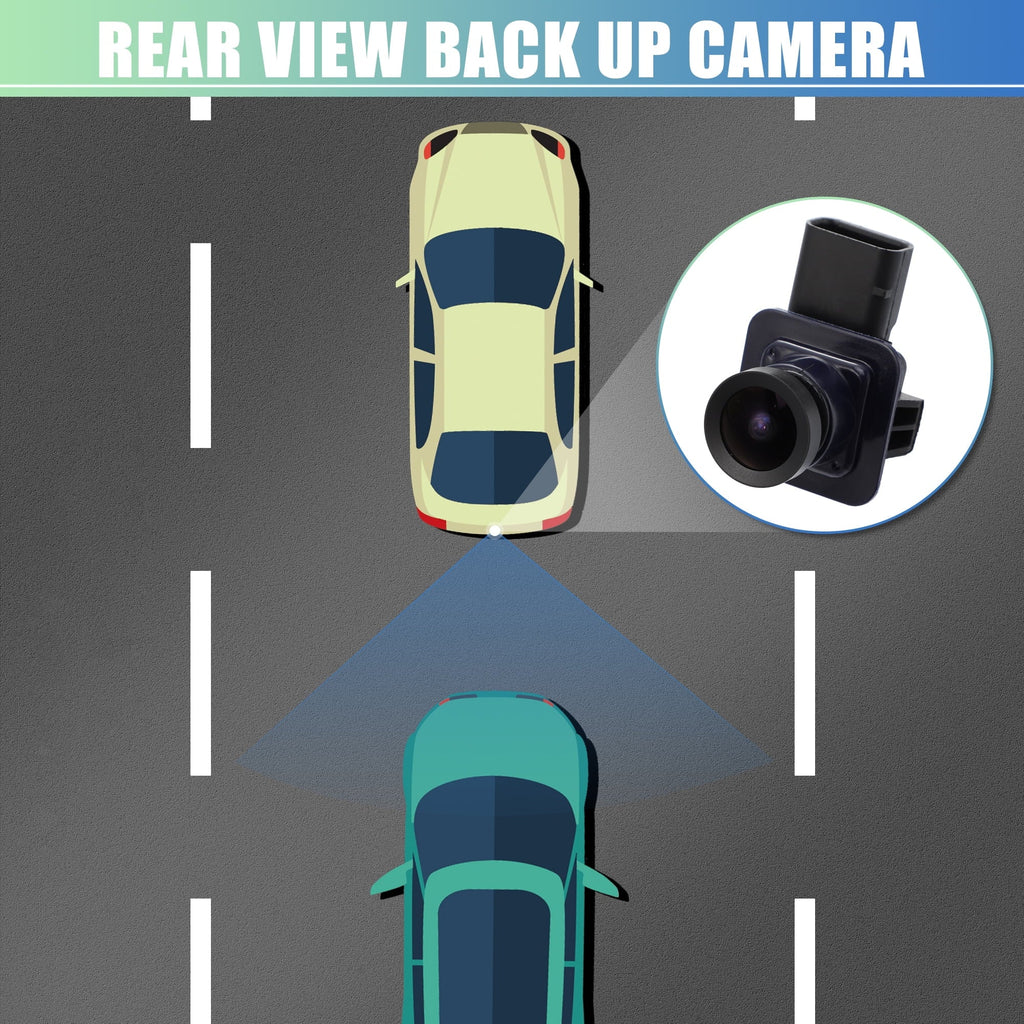 Up Rear Edge Replace Backup Parking Ford Waterproof 2013-2014 Camera Car Camera View Reverse for Back ET4Z-19G490-A