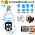 with Camera, Security Motion Bulb Cameras WiFi Vision Kepeak Home Detection, Clear