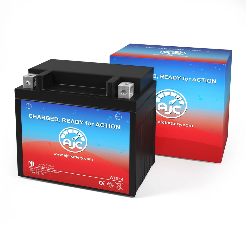 Replacement 12V Phazer Brand FX 500CC (2007) Is an Snowmobile Yamaha AJC Replacement Battery - This PZ50FX
