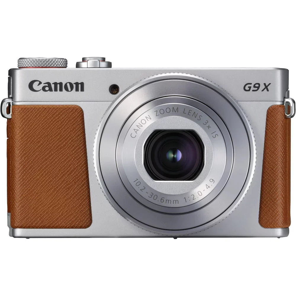 Kit 20.1MP BAT 32GB + Digital Mark G9 - Camera EXT + Flash Canon II X PowerShot