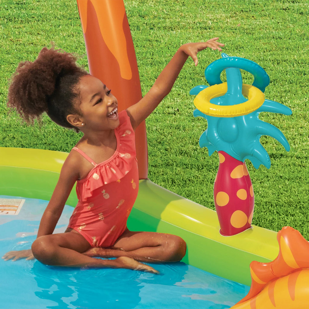 Center, Play 2 Ages Dino Inflatable Day Play and Unisex Up,