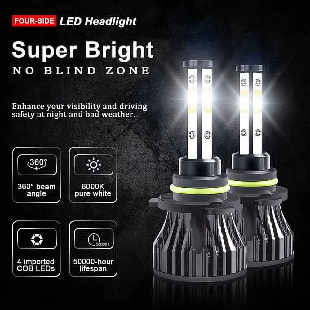 2017 antiniebla + 6 Chrysler 2019 2020 Para luces faro 2018 For set LED Pacifica