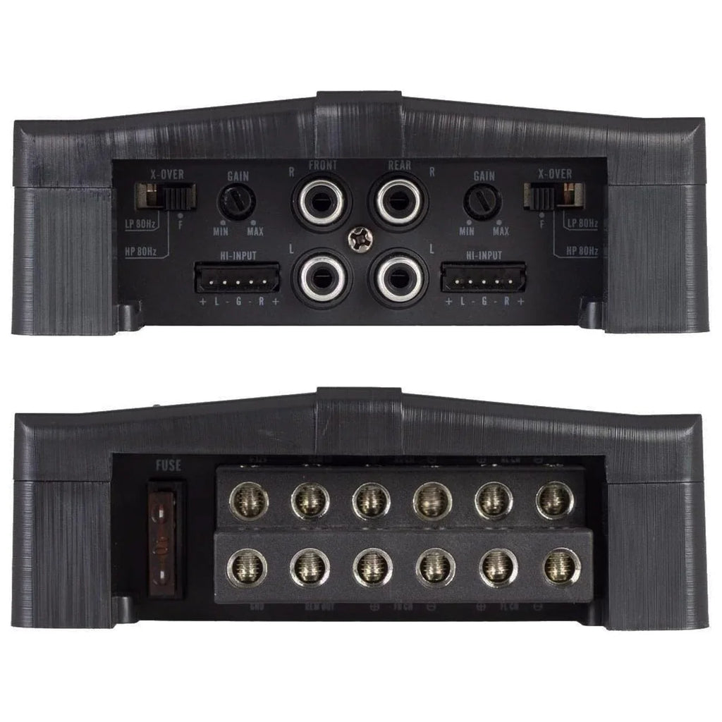 Amp and D 3000D Series Max Monoblock Power Full-Range 3000 Watts Acoustik Razor Channels 4 RZ4 Class