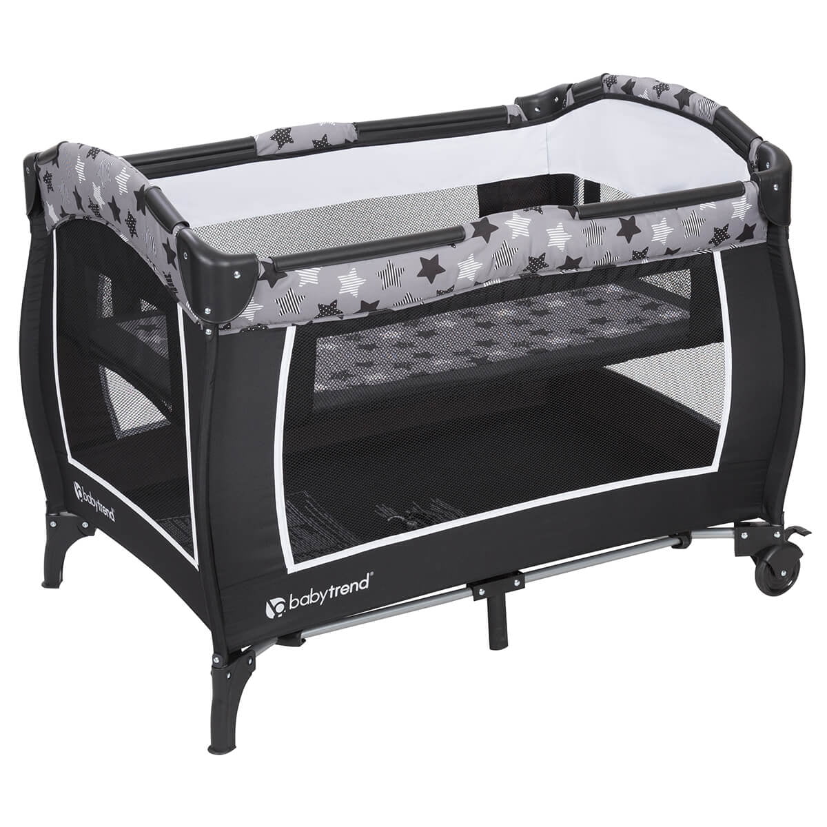 in Trend Center Rising Star Trend-E Baby Gray Nursery