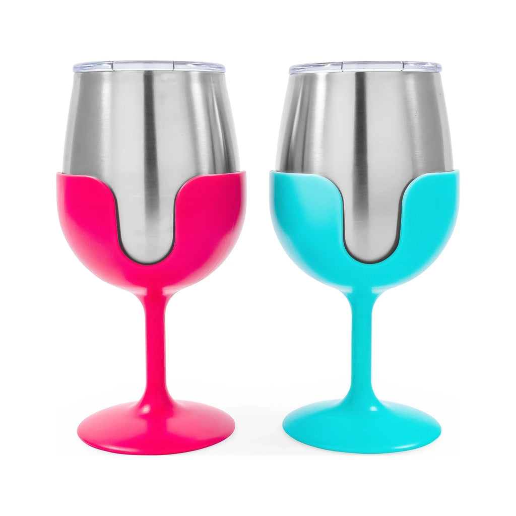 the Wine Kitchen 2-Pack Camco 8oz Life (51915) and Steel, Stainless at Teal | Pink Better Campsite | Tumblers Is Grade