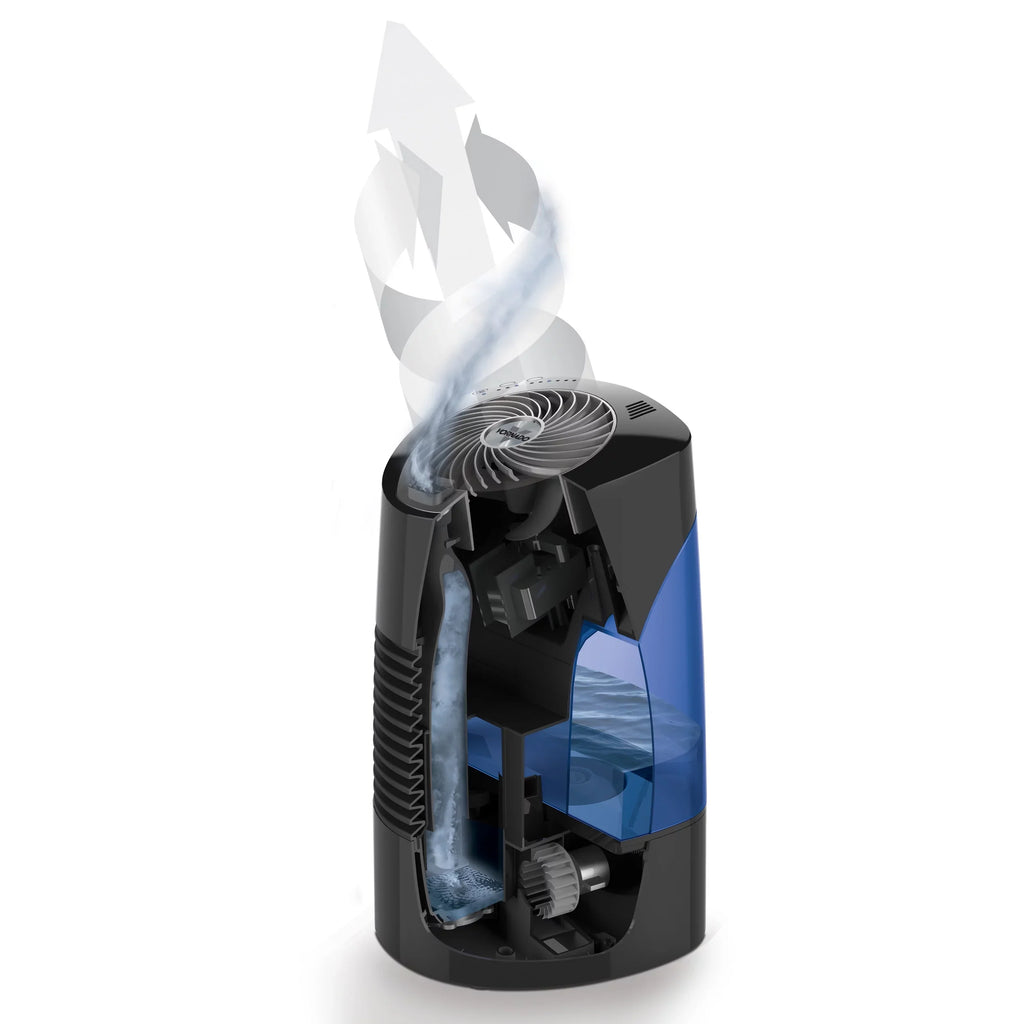 Blue, 3 Room New Humidifier, Black and Ultrasonic Ultra Whole Vornado