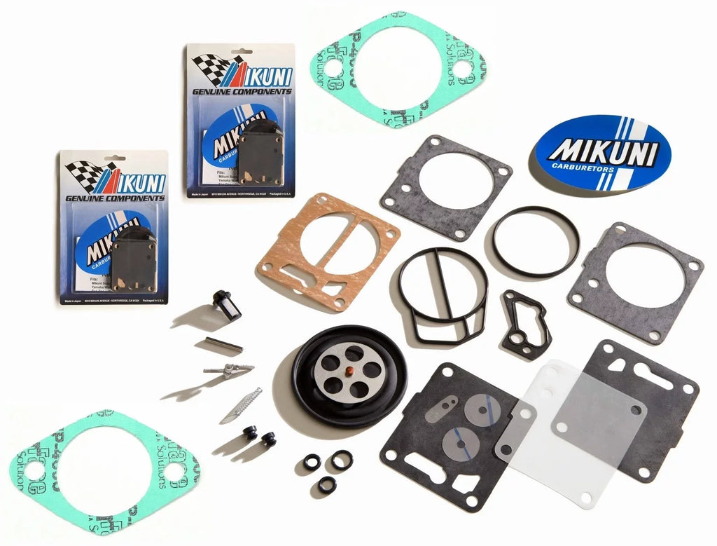 GTX Carb Twin Mikuni Base Genuine GSX Kit Seadoo & Gaskets Carburetor Rebuild