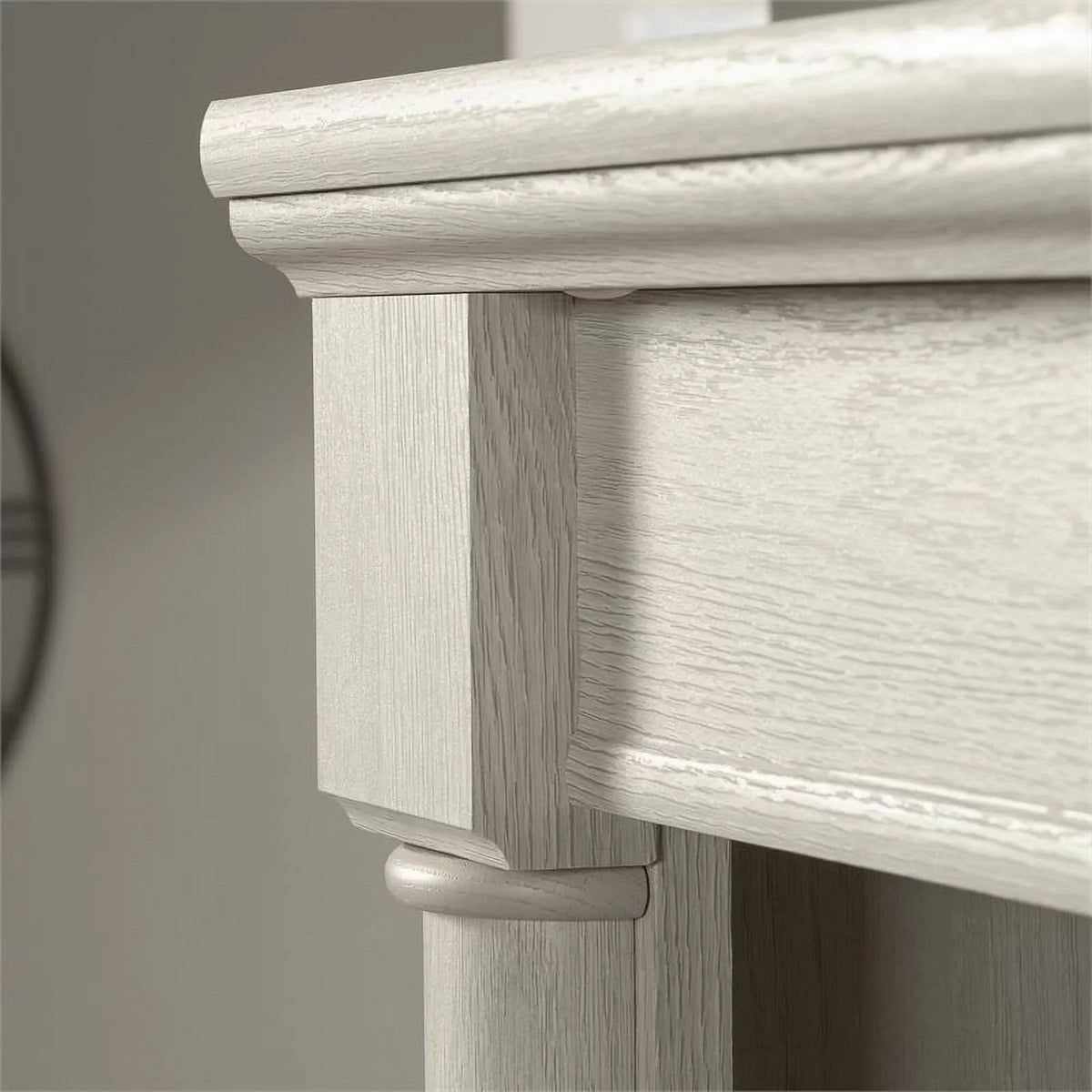Glacier Palladia Sauder Library Bookcase, Finish Bookcase Oak 5-Shelf