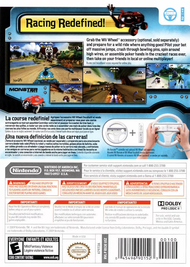 Trick - Racing Wii Excitebots: Nintendo