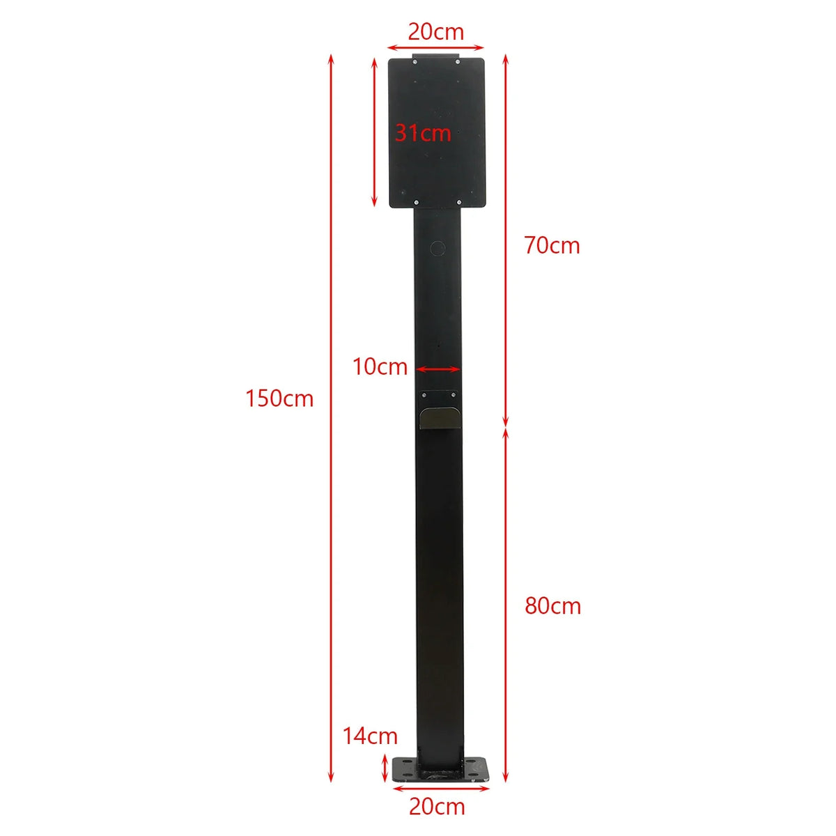 Station Charging Pedestal Charging Stand Mounted EV Tesla For Station Charger EV