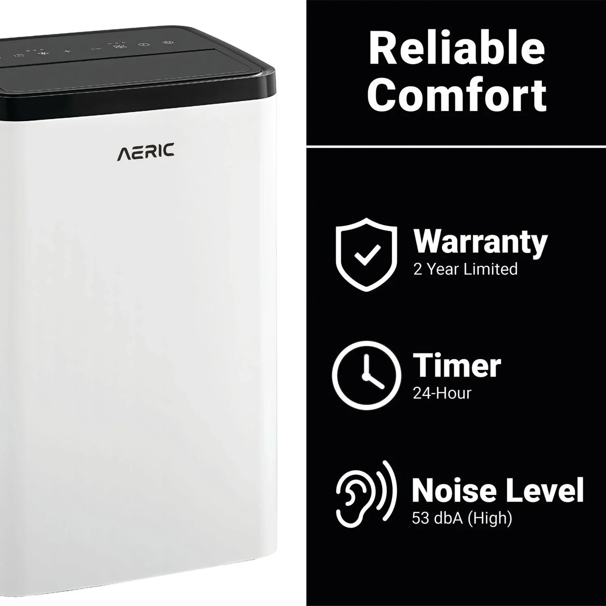 BTU Portable Aeric BTU 10,000 Air (14,000 Conditioner SACC ASHRAE)
