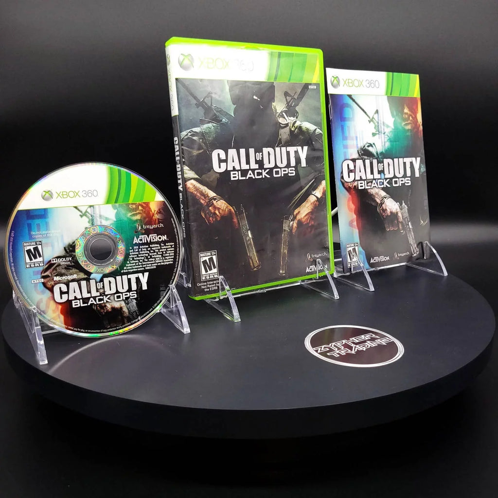 Microsoft Duty: Call Ops of Xbox 360 | Black