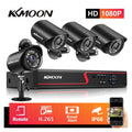 CCTV Recorder, Phone Video Remote 1080P Digital with KKmoon Full DVR Recorder HD 8CH Monitoring