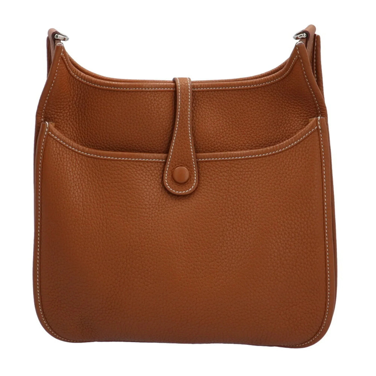 Pre-Owned Brown Evelyn Shoulder Women's PM Hermes (Good) HERMES Bag Taurillon Clemence