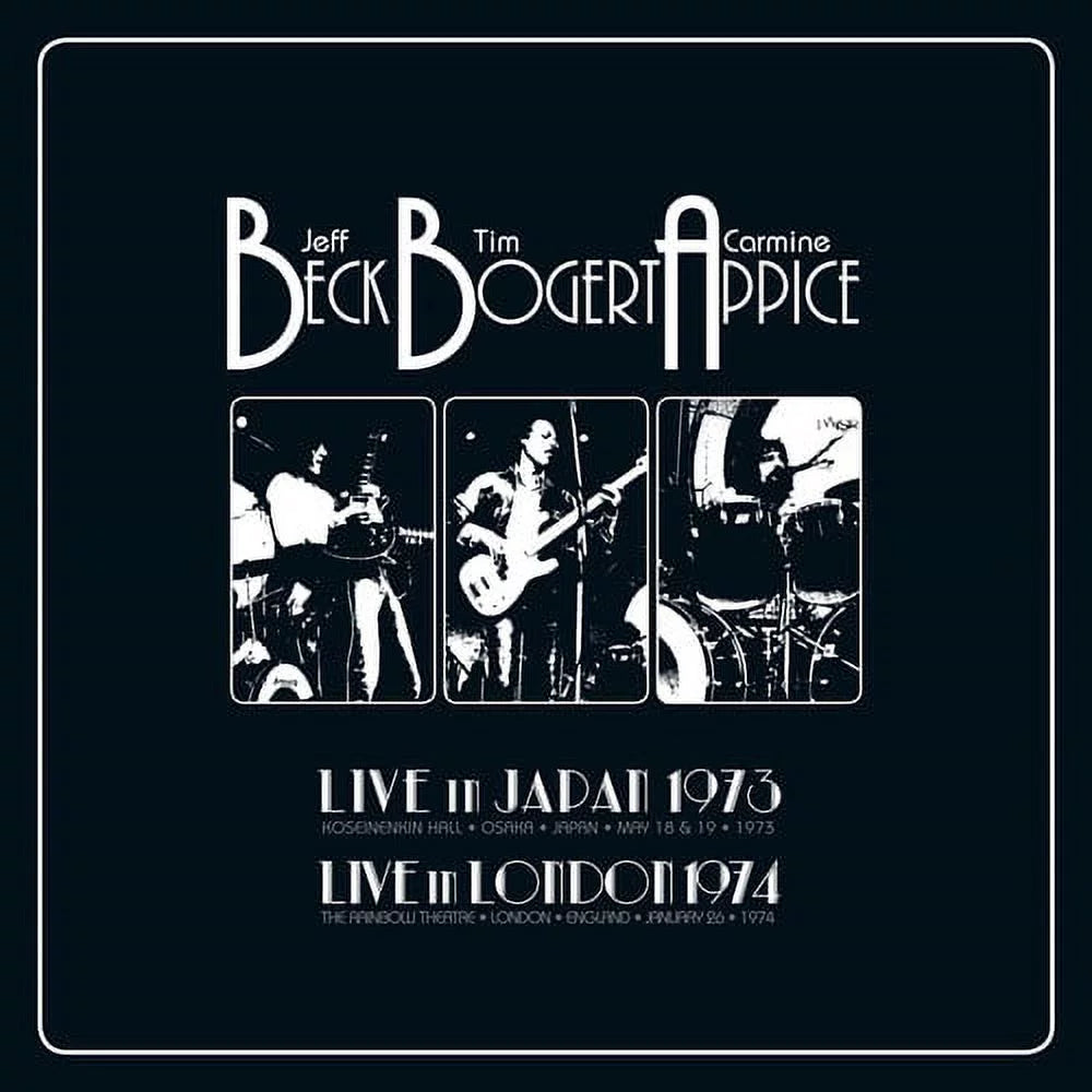 & - 1973 Vinyl & 1974 Live Appice Bogert Beck -