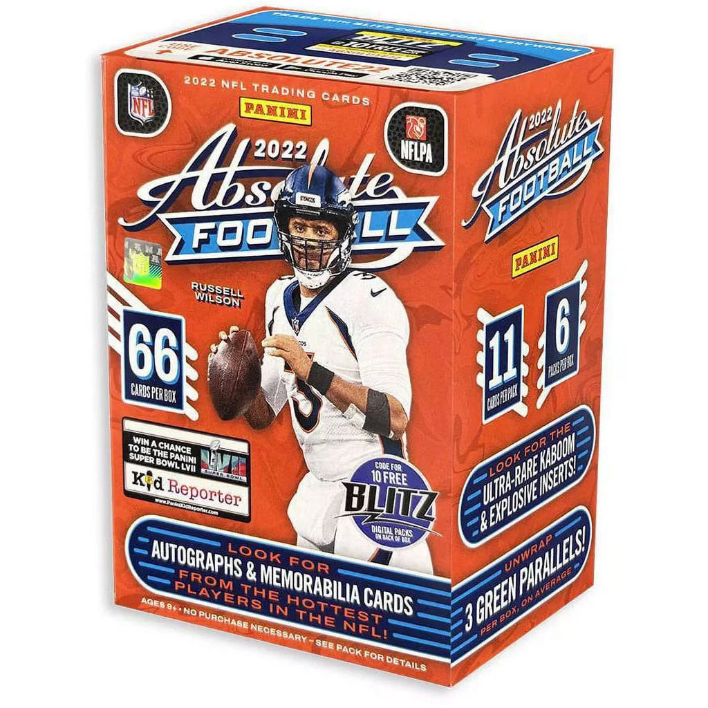 Panini® Absolute Box NFL® Sealed) 2022 Blaster (Factory by Football