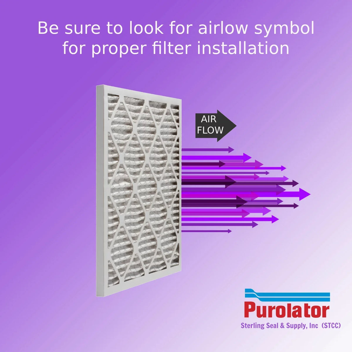 Mechanical 8, Surface Extended Filter, Purolator Pleated MERV (6 Air 18x25x1, DMK80 Pack)