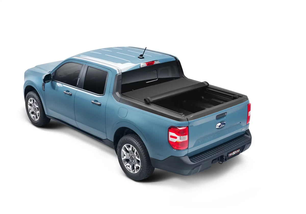 Up Bed Bed Roll Maverick 1494701 Soft Truck 6" 2022 | Ford (54.4") X15 Truxedo | Pro Compatible 4' Cover Tonneau with