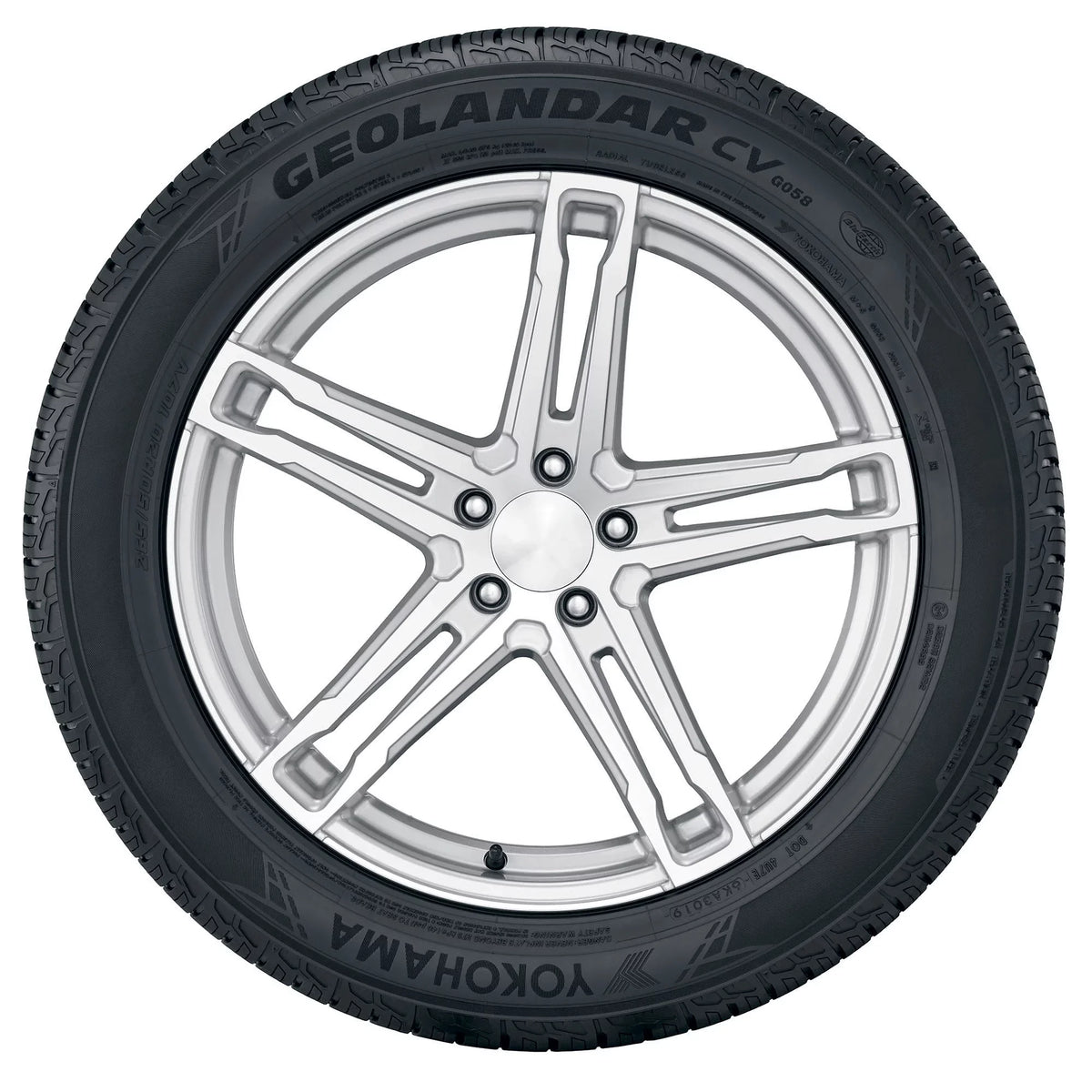 Geolandar CV All 105V G058 XL Season SUV/Crossover 235/55R19 Tire Yokohama
