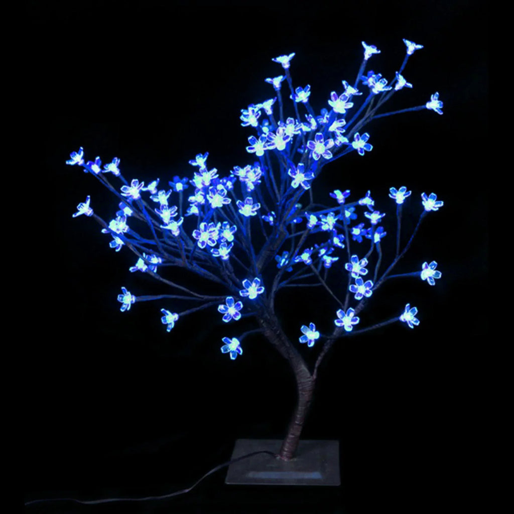 Hi-Line Pink Bonsai Gift Tree, Lights LED Ltd 208-Inch, Floral