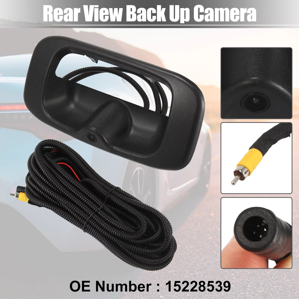 Up Chevy Latch Back GM Handle Rear Camera for Buick Liftgate 15228539 Car for Rear View Camera for Set with