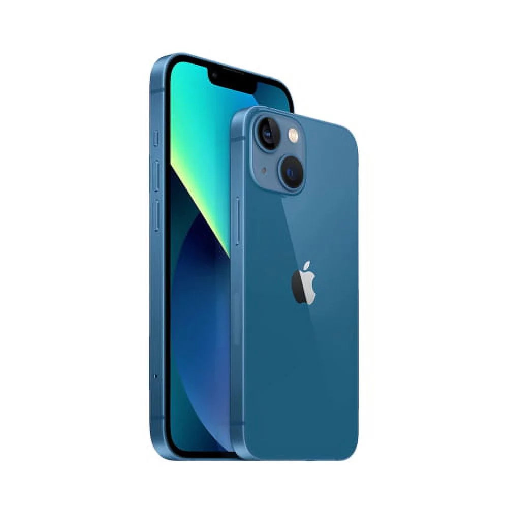 128GB Fully Pre-Owned Phone (Refurbished: Mini iPhone Blue Apple Good) Unlocked 13