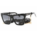 Horn 0087/N/S Sunglasses Black MIS Missoni Women's 9O Grey 033Z