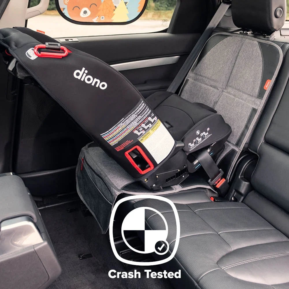 Water Seat Diono Mat Ultra Tested, Gray Crash Resistant, Car Protector,