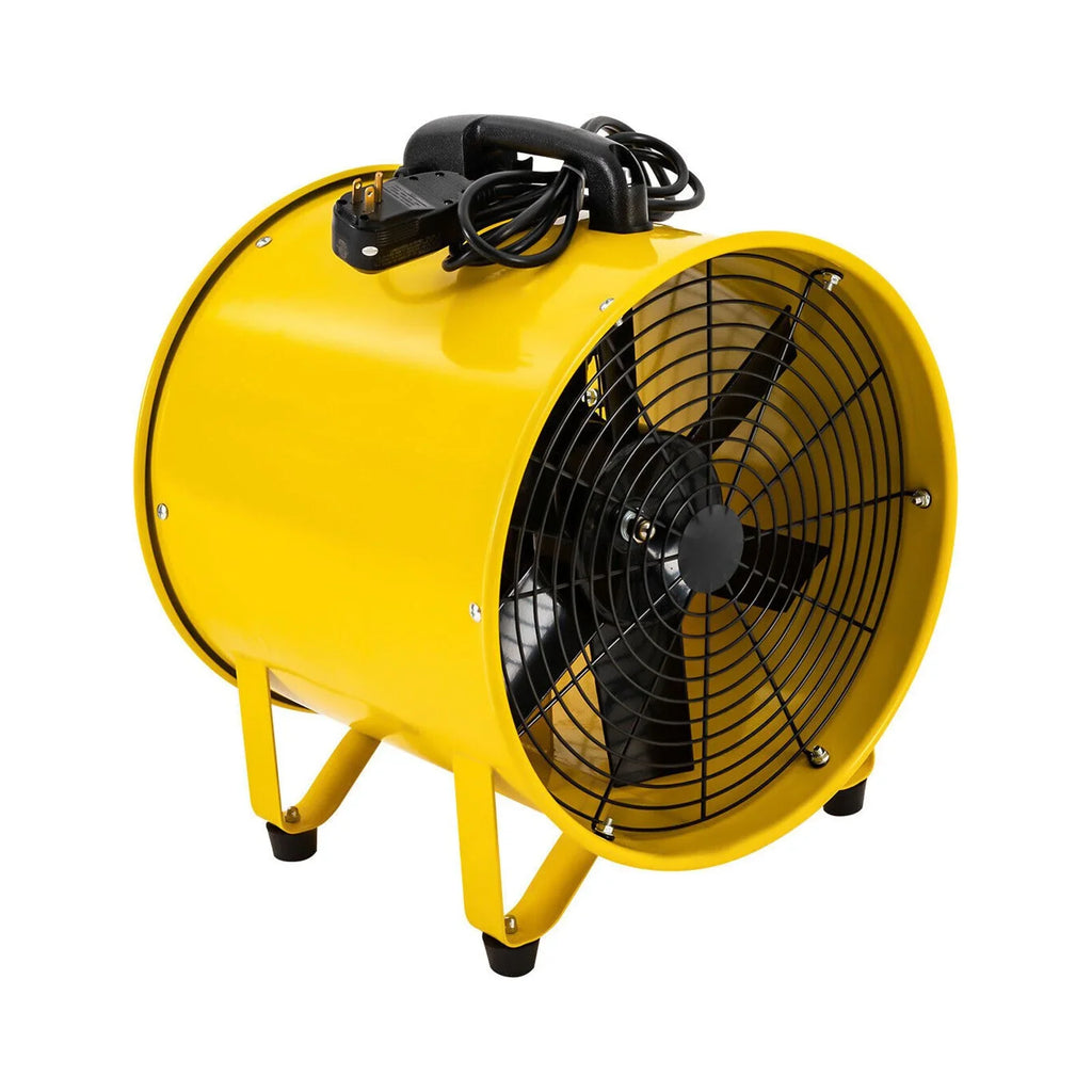 Blower Portable Noise Exhaust High-Velocity 2160 Extractor 32.8ft Hose, and Job for Low & Home Duct 1100W Utility Fume 3178 CFM with Fan 16-Inches Ventilator, Site