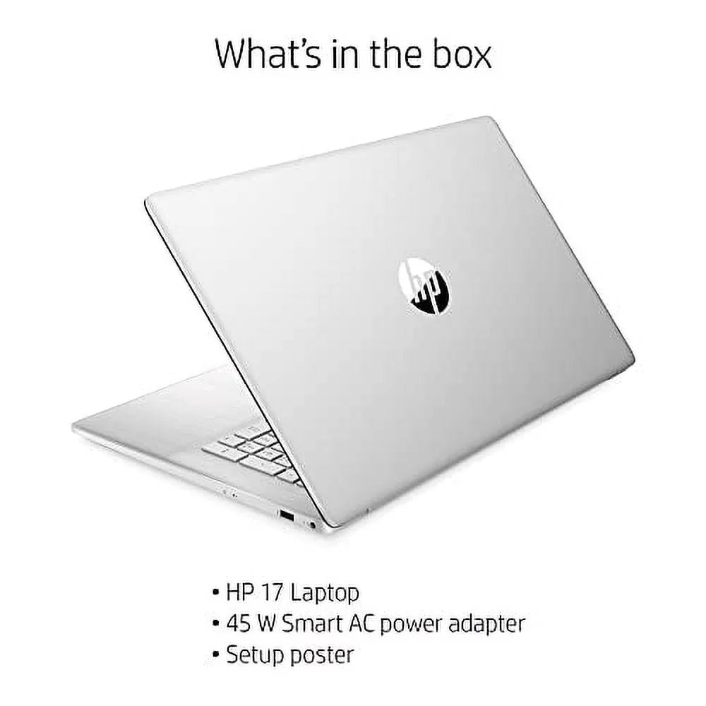 HP - - 16GB Laptop High IPS Intel SSD - Performance 1TB SSD Silver FHD 16GB | 17.3inch Business RAM DDR4 17-CN0000 Graphics - Iris i5-1135G7 17-CN0000 1TB 2022 Xe - 4-Core
