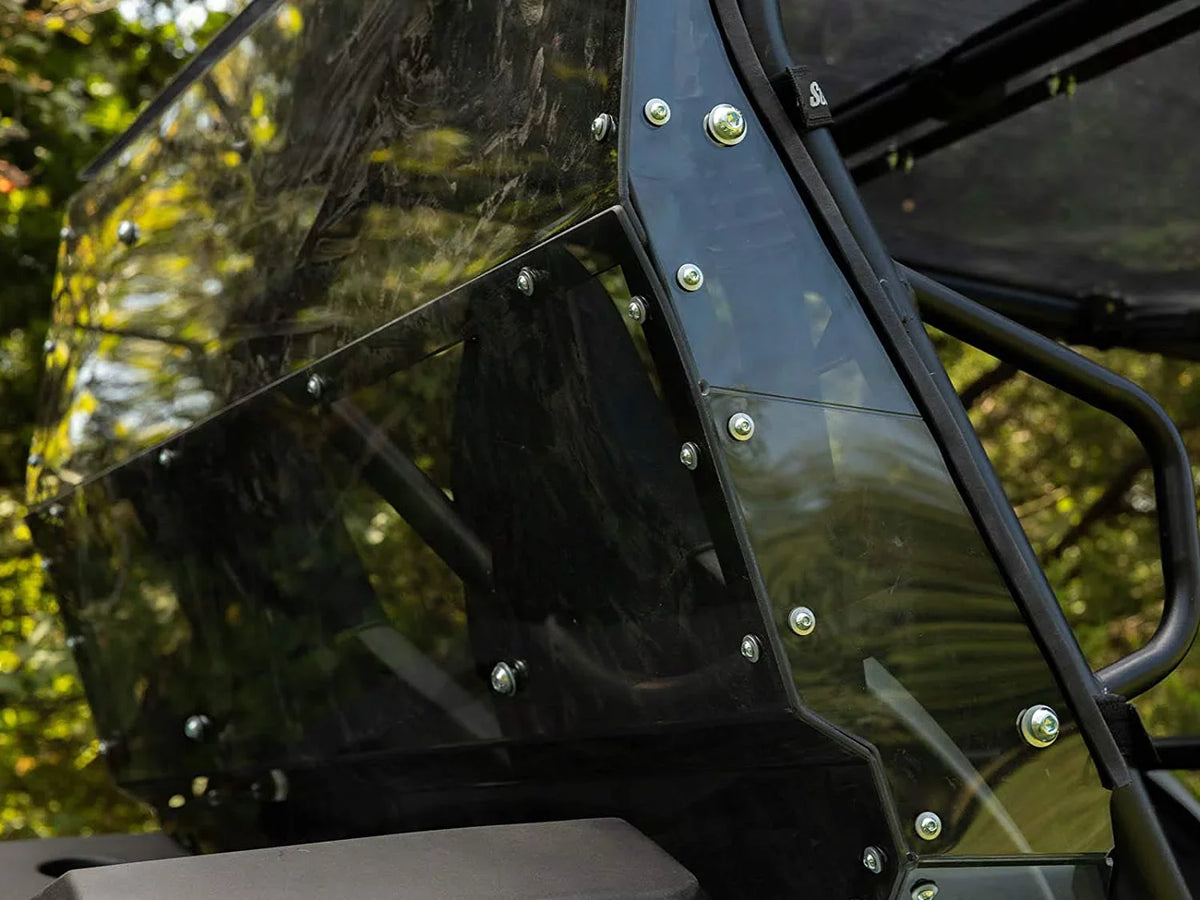 Lightly 2021+ 250x Heavy Glass in Kawasaki 2014+ Windshield S Thick You Teryx Stronger Teryx 1/4" for Debris Made Duty Flying Protects 4 From Than Tinted Rear Polycarbonate 4 / 800 USA! SuperATV