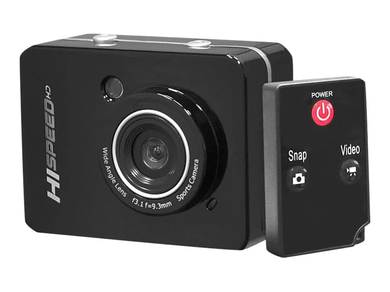 camera Action PyleSports Hi-Speed 5.0 - black HD - 9.8 - underwater - ft 1080p - MP to up PSCHD60BK
