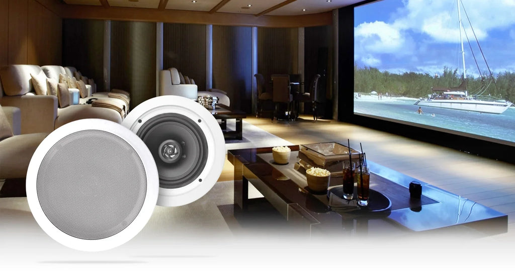 Speakers RX55URIBT Pro Theater Home Receiver+4) 6.5" Ceiling Technical Bluetooth