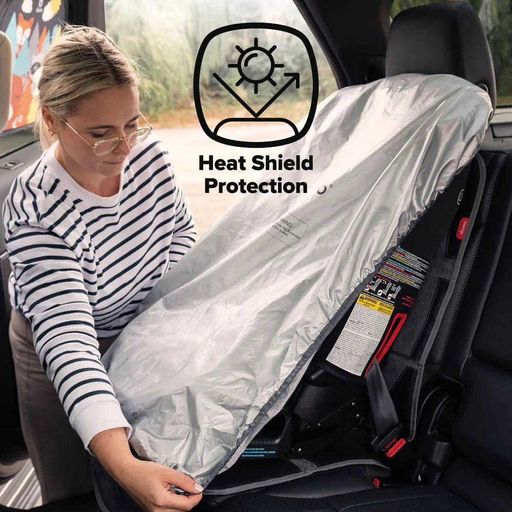 Water Seat Diono Mat Ultra Tested, Gray Crash Resistant, Car Protector,